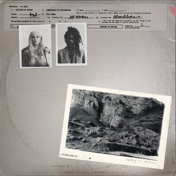 DJ HaramとMoor Motherによるデュオ、700 Bliss がデビュー・アルバム”Nothing To Declare”を5/27にリリース。
