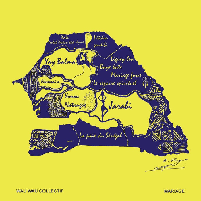 スウェーデンとセネガルのミュージシャンのコラボレーション・プロジェクト Wau Wau Collectifがニュー・アルバム”Mariage”を11/11にリリース。