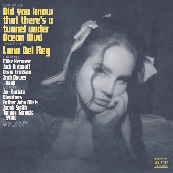 Lana Del Reyがニュー・アルバム”Did You Know That There’s A Tunnel Under Ocean Blvd”を3/24にリリース。